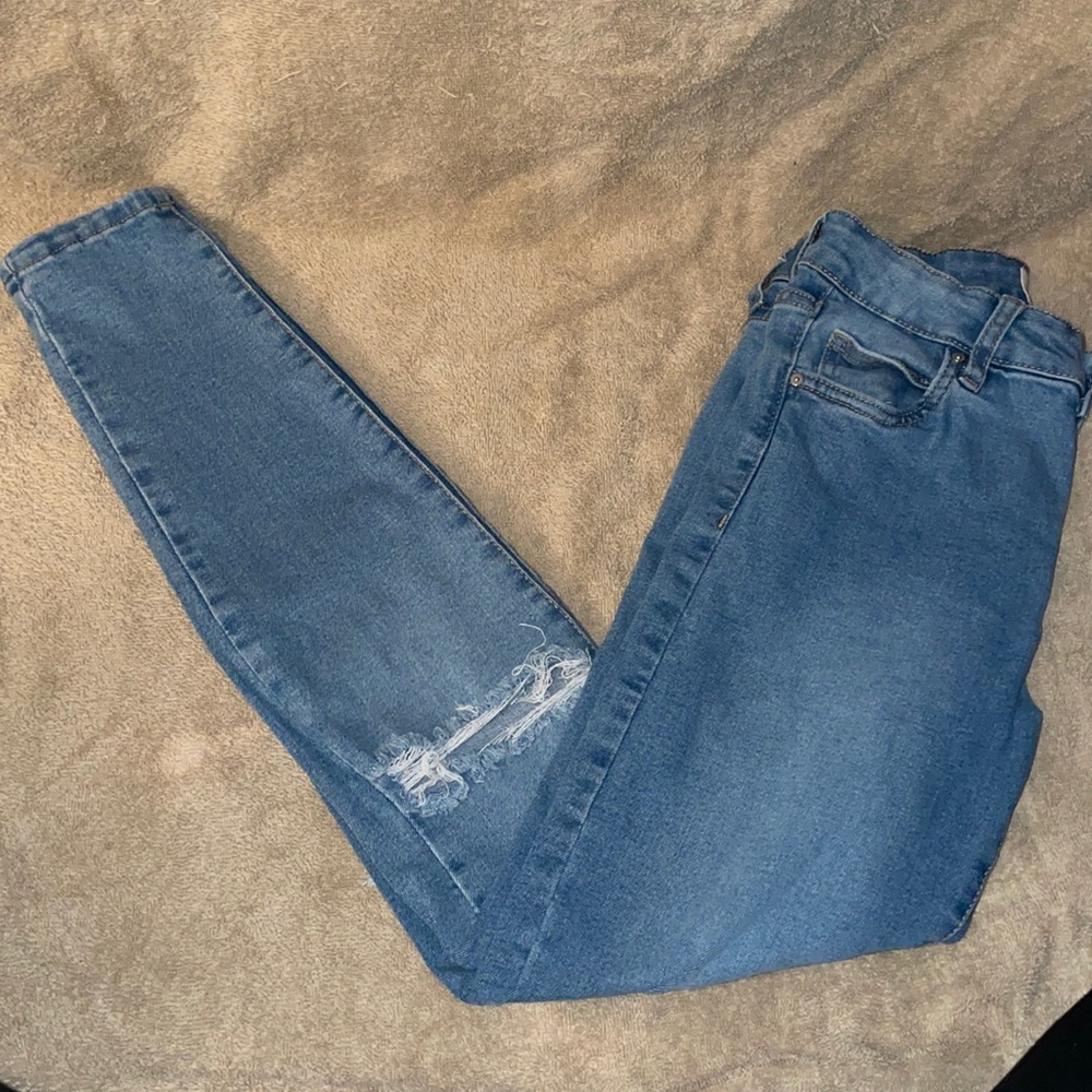 Ripped in the Knees Jeans
